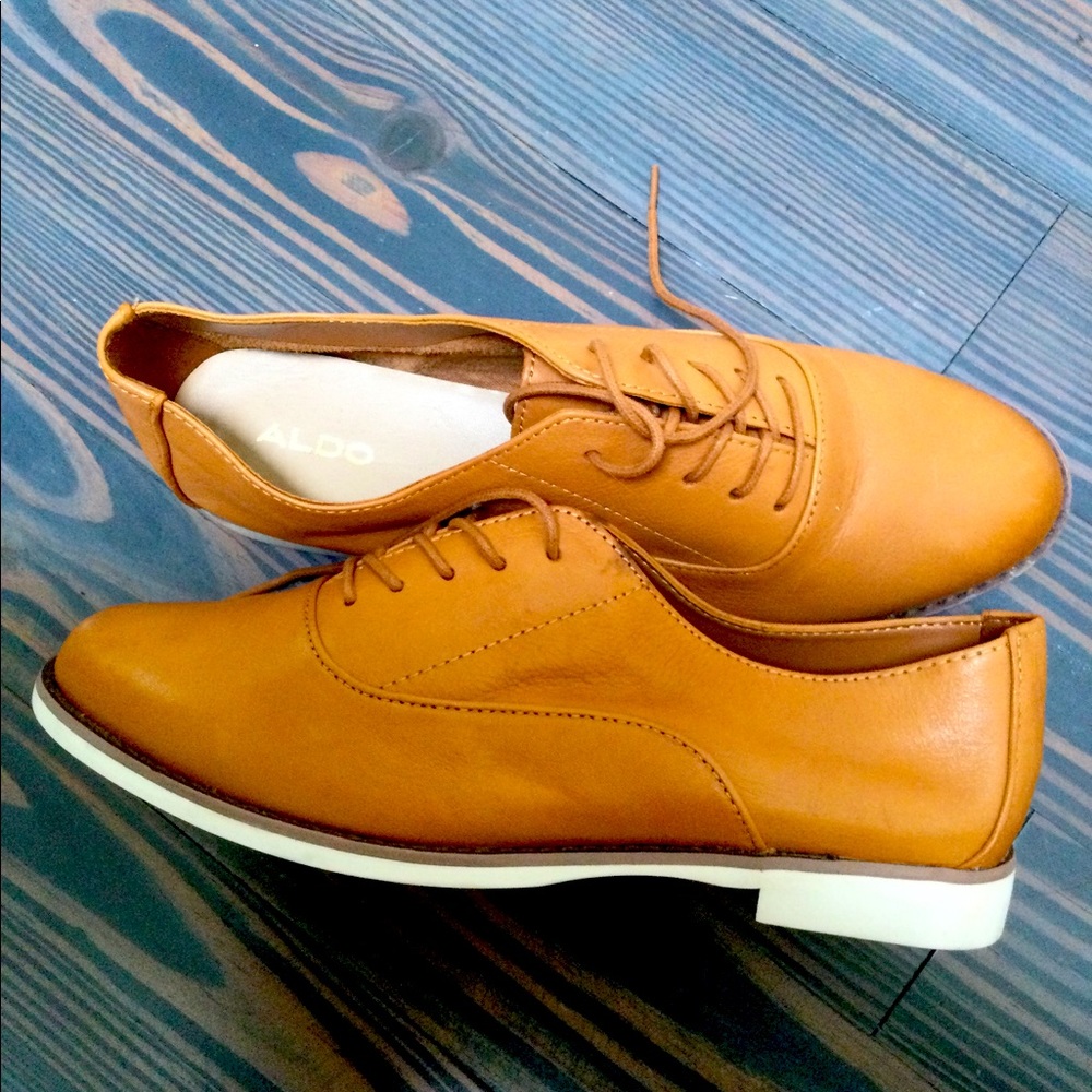 ALDO white bottom loafers